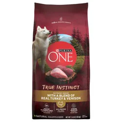 Purina ONE True Instinct With A Blend Of Real Turkey and Venison Dry Dog Food