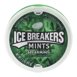Ice Breakers Mints, Spearmint Flavor, Sugar Free