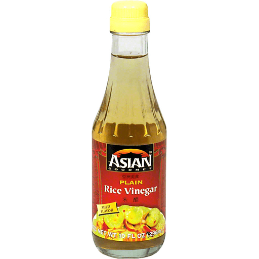 slide 1 of 1, Asian Gourmet Plain Mild Flavored Rice Vinegar, 10 oz