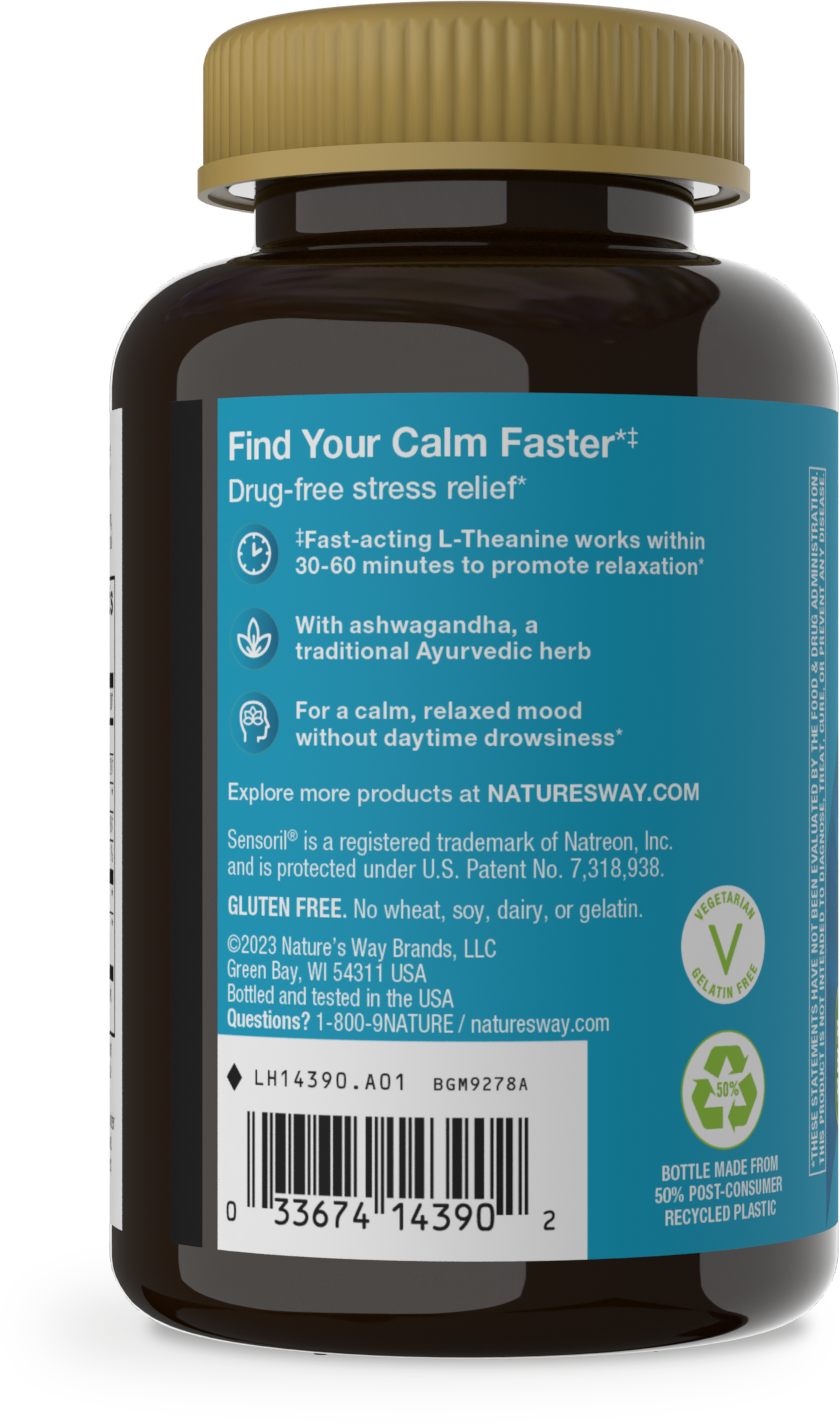 slide 3 of 4, Nature's Way Quick Calm Gummy, 60 ct