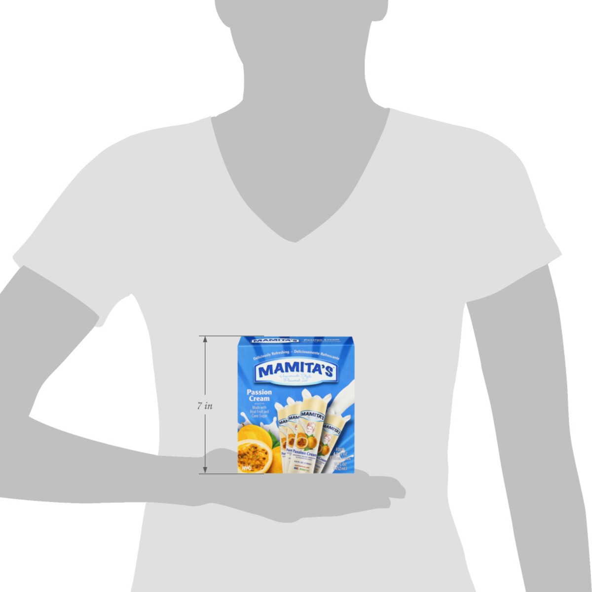 slide 16 of 18, Mamita's Homemade Style Passion Cream Flavored Ice 4 - 4.0 fl oz Ices, 4 oz