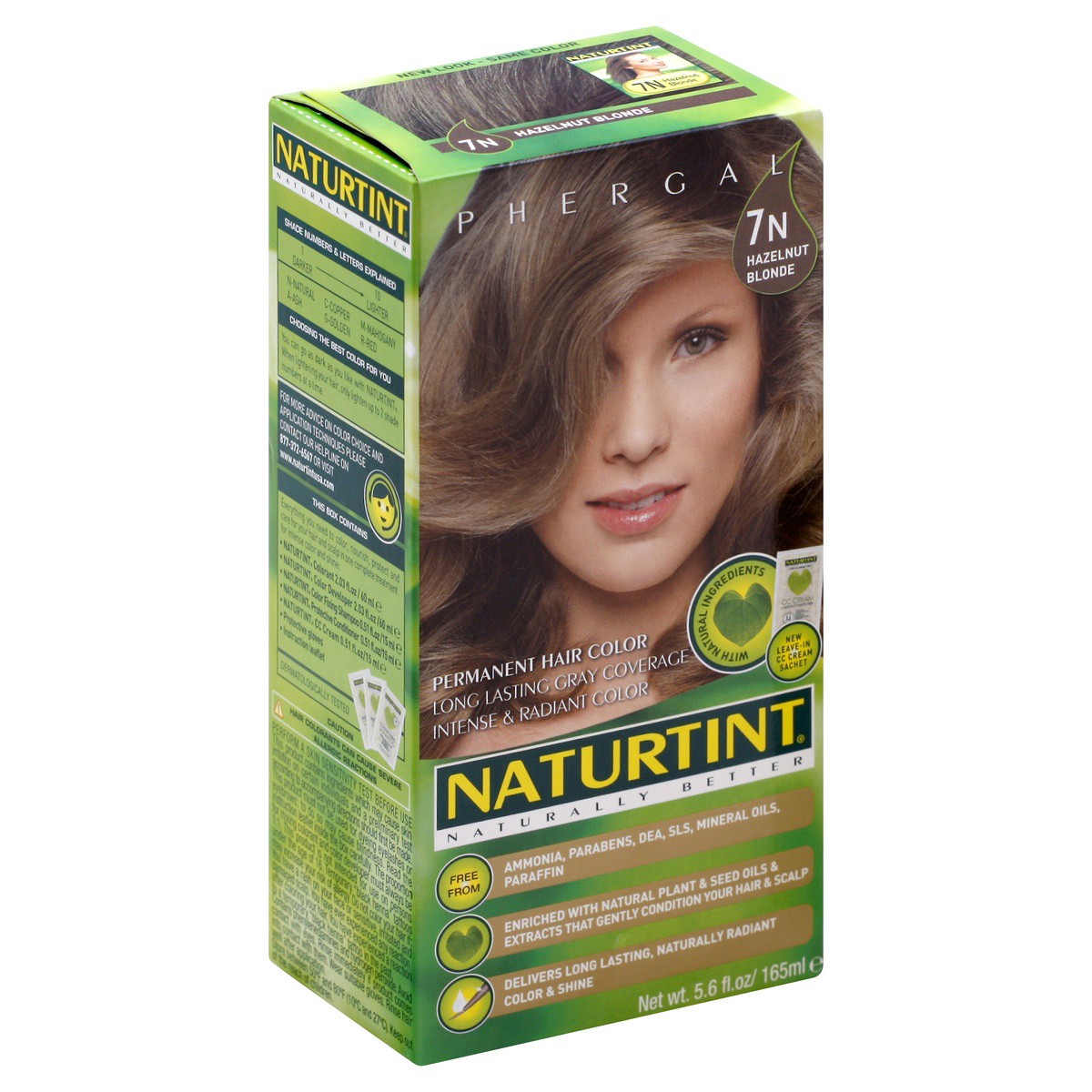 slide 1 of 9, Naturtint Hazelnut Blonde 7N Permanent Hair Color Gel 5.75 fl oz, 5.75 fl oz