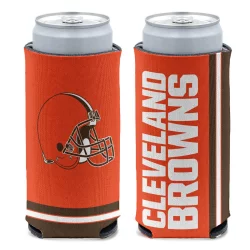 NFL Cleveland Browns Slim Can Cooler