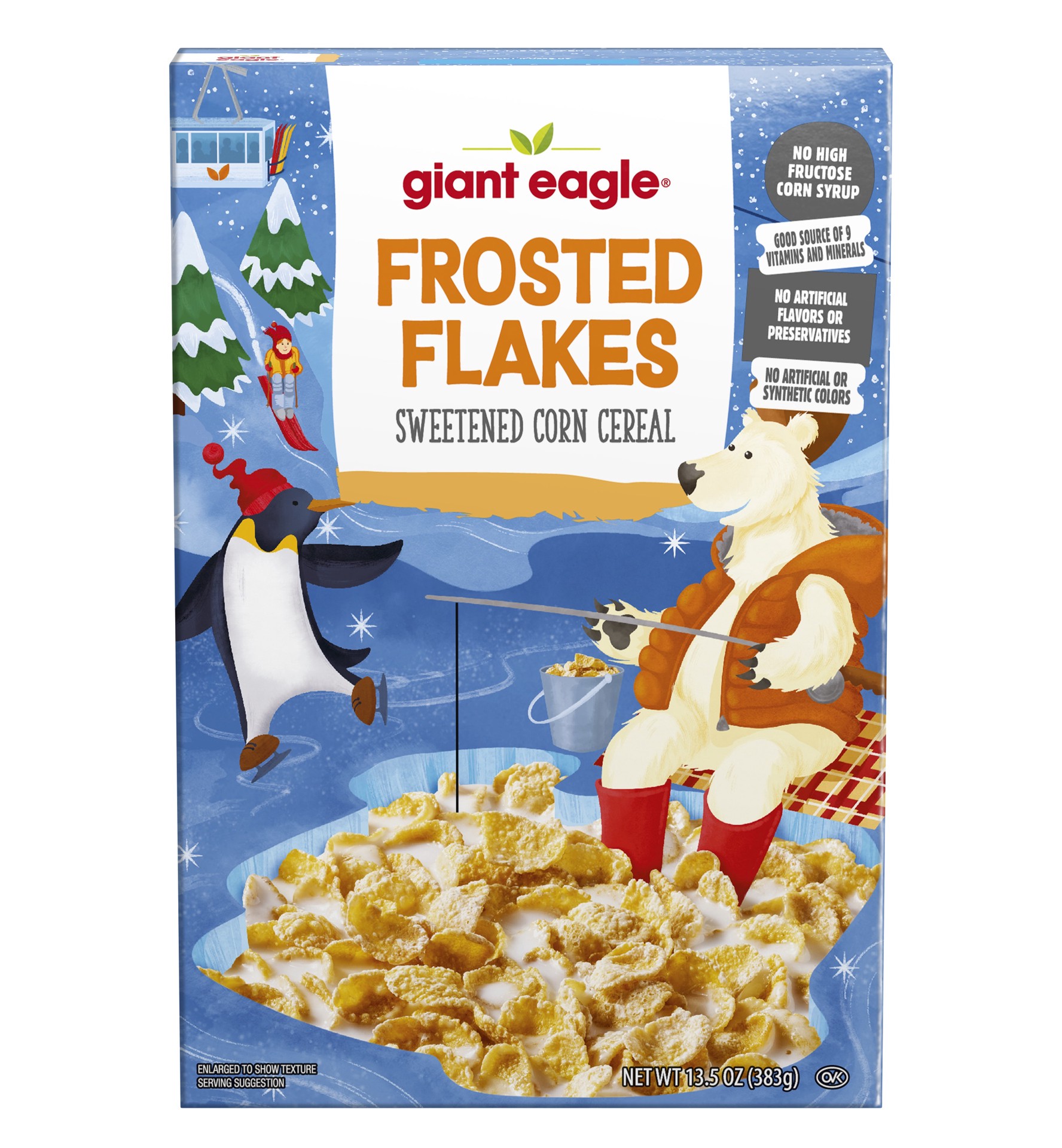 slide 1 of 1, Ge Frosted Flakes, 13.5 oz