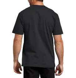 Dickies Men's Heavyweight Short Sleeve T-Shirt - Black