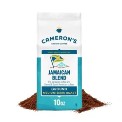 Cameron's Coffee Jamaican Blend Medium-Dark Roast Ground Coffee - 10oz