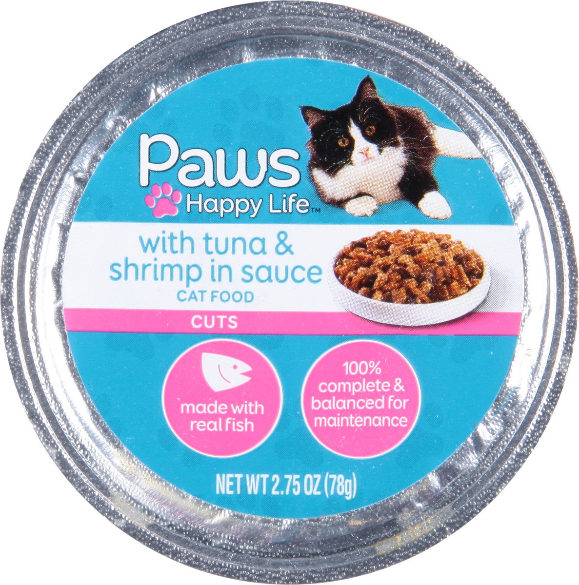 slide 3 of 9, Pure Harmony Dog Food Tuna & Shrimp Cuts In Sauce Cat Food Cup, 2.75 oz