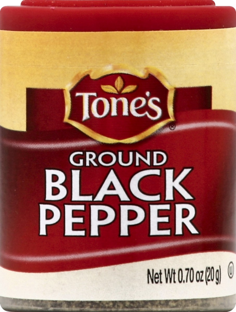 slide 2 of 2, Tone's Black Pepper 0.7 oz, 0.7 oz