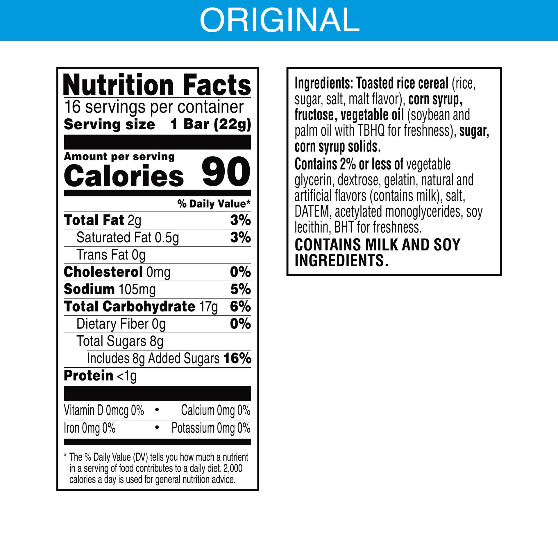 slide 2 of 5, Kellogg's Rice Krispies Treats Original Marshmallow Snack Bars Value Pack, 16 ct