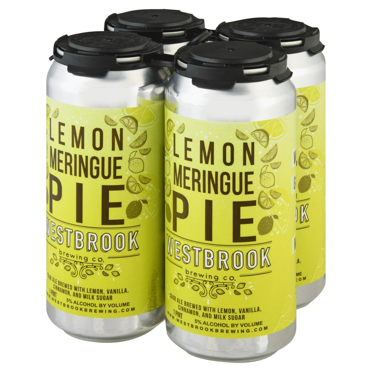 slide 5 of 10, Westbrook Brewing Lemon Meringue Pie Beer 4 ea, 16 oz