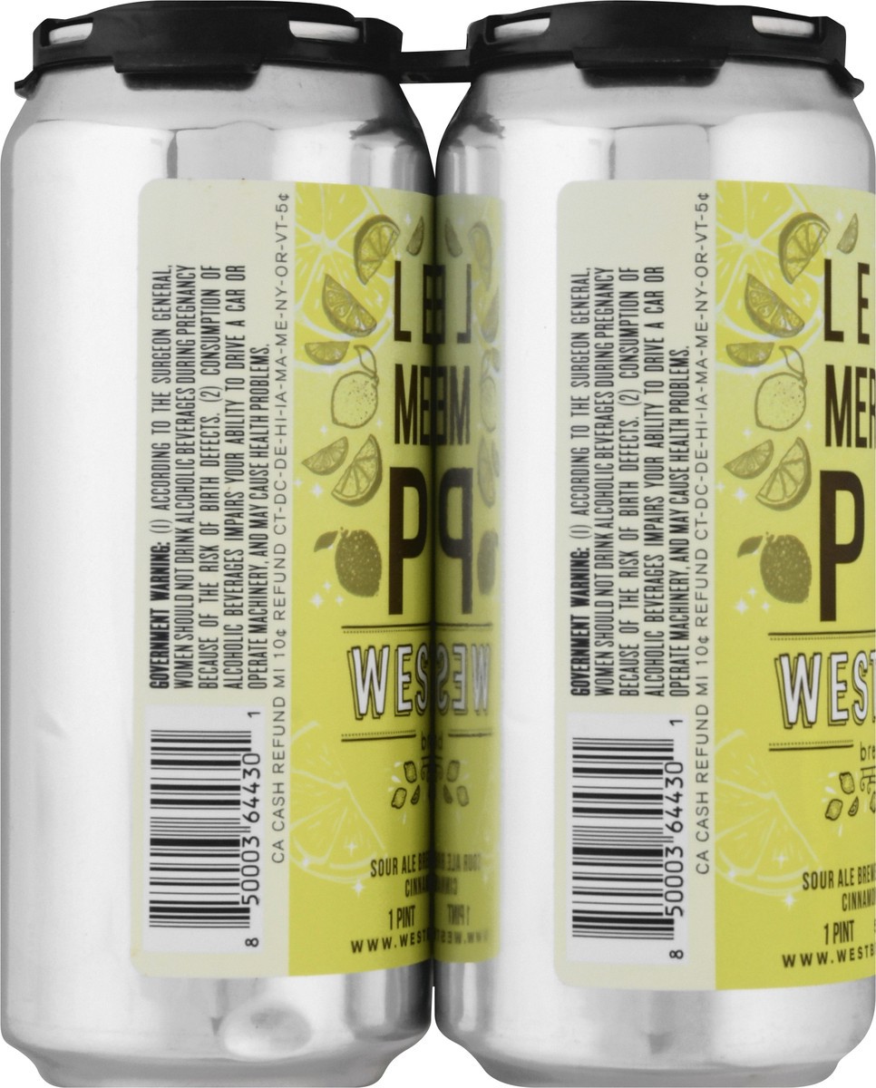 slide 6 of 10, Westbrook Brewing Lemon Meringue Pie Beer 4 ea, 16 oz