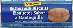 EconoMax Buttermilk Biscuits - 10 ct