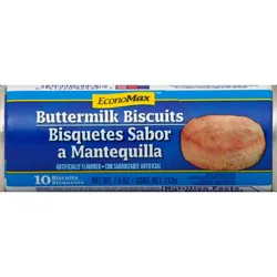 EconoMax Buttermilk Biscuits - 10 ct