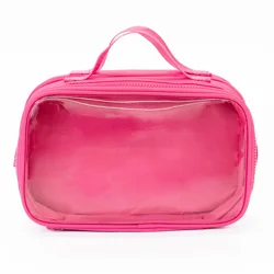 MYTAGALONGS Mine Detachable Toiletry Case - 10 in x 6.25 in x 5 in - Hot Pink