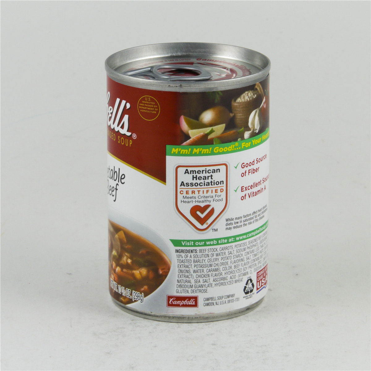 slide 2 of 4, Campbell's Condensed Healthy Request Vegetable Beef Soup, 10.5 oz