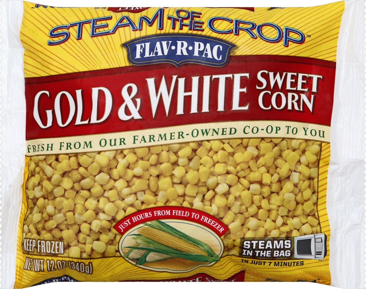 slide 5 of 6, Flav-R-Pac Corn 12 oz, 12 oz