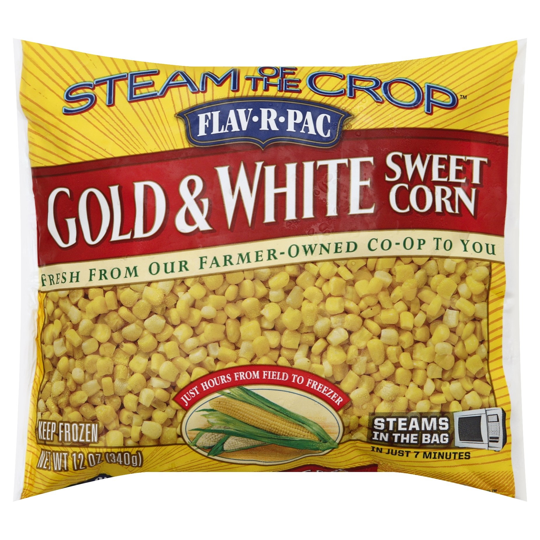 slide 1 of 6, Flav-R-Pac Corn 12 oz, 12 oz