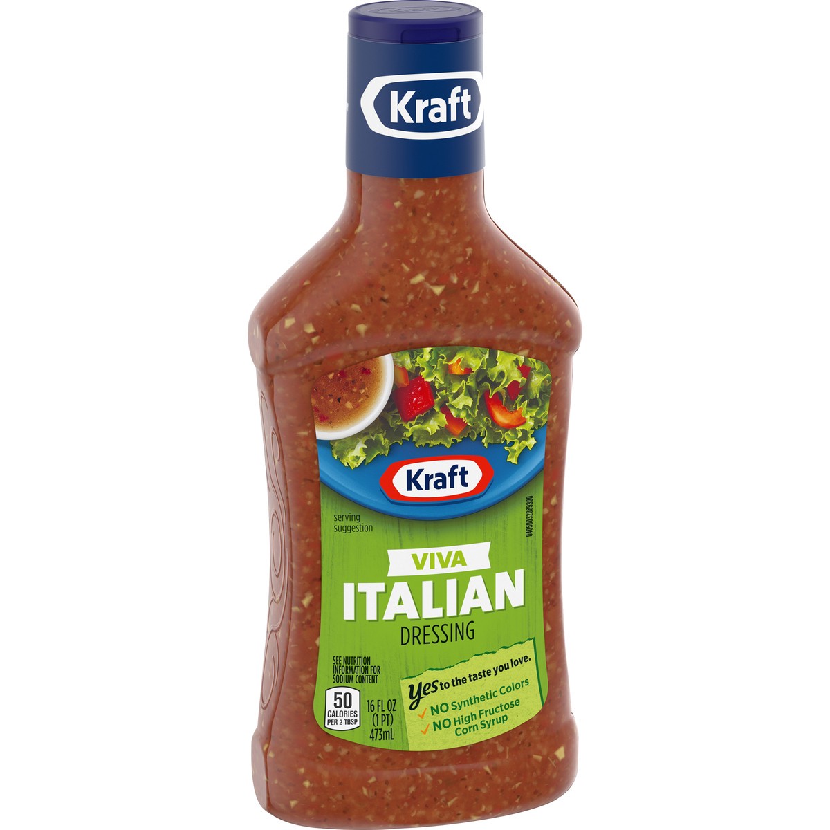 slide 2 of 9, Kraft Viva Italian Salad Dressing, 16 fl oz Bottle, 16 fl oz