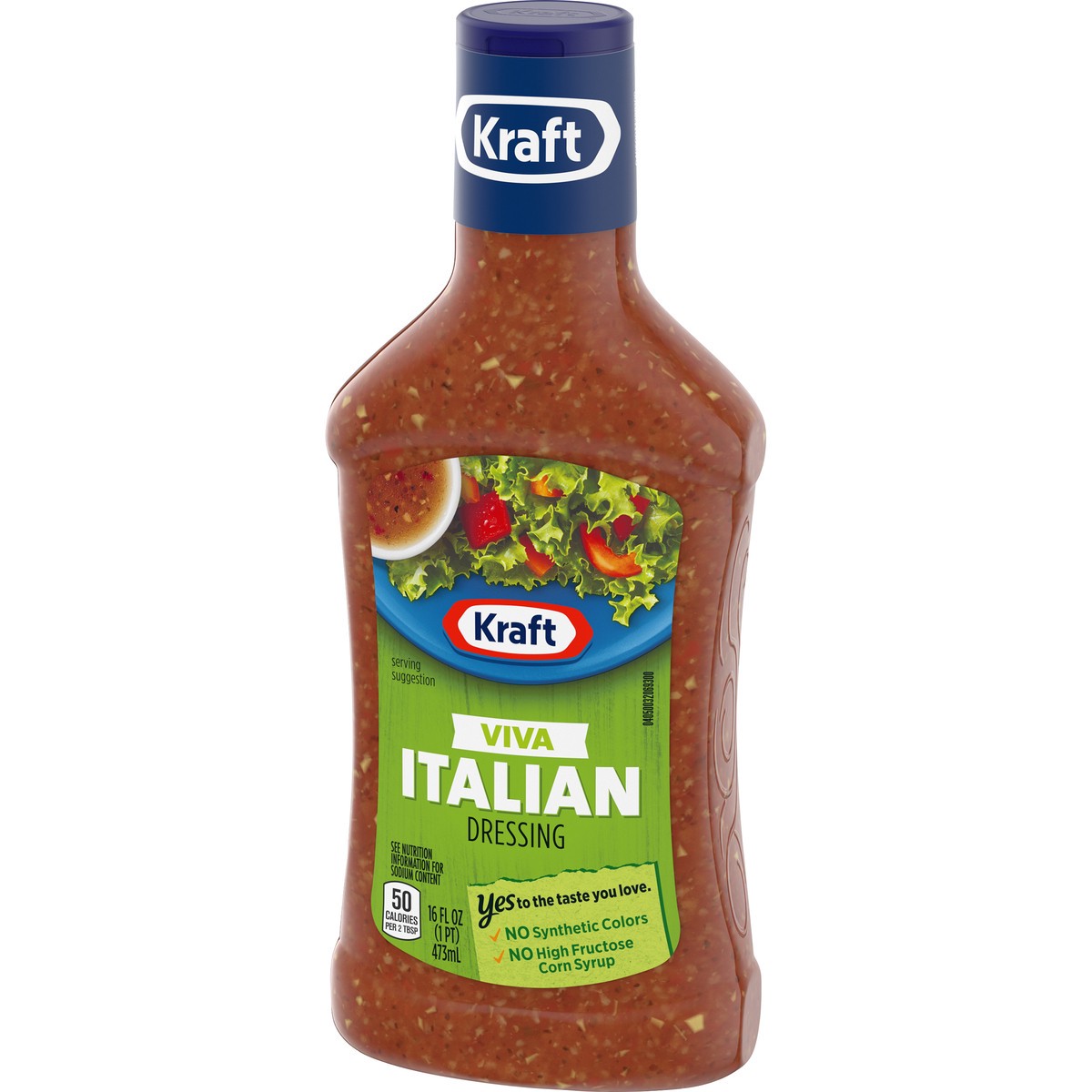 slide 5 of 9, Kraft Viva Italian Salad Dressing, 16 fl oz Bottle, 16 fl oz