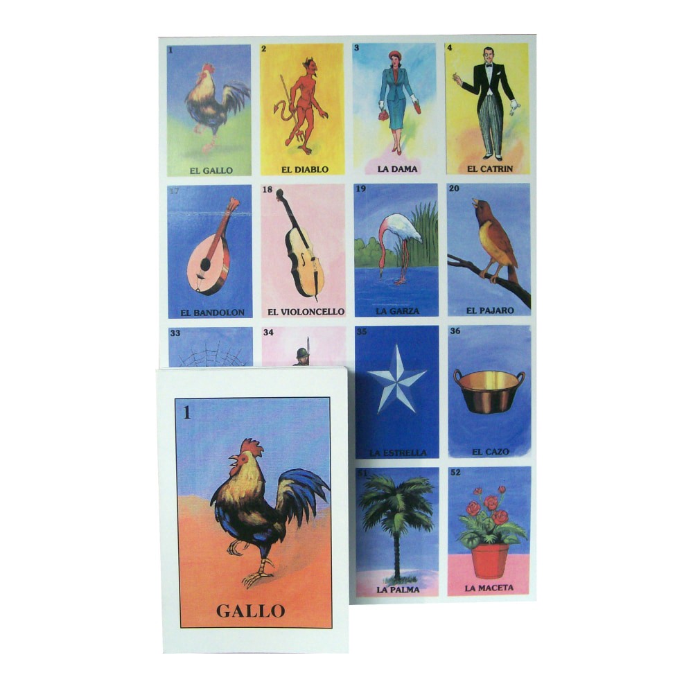 slide 1 of 1, Mi Fiesta Loteria, Mexican Bingo, 1 ct