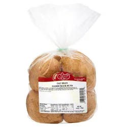 Arnie's Bakery Buns, Oat Bran Hamburger