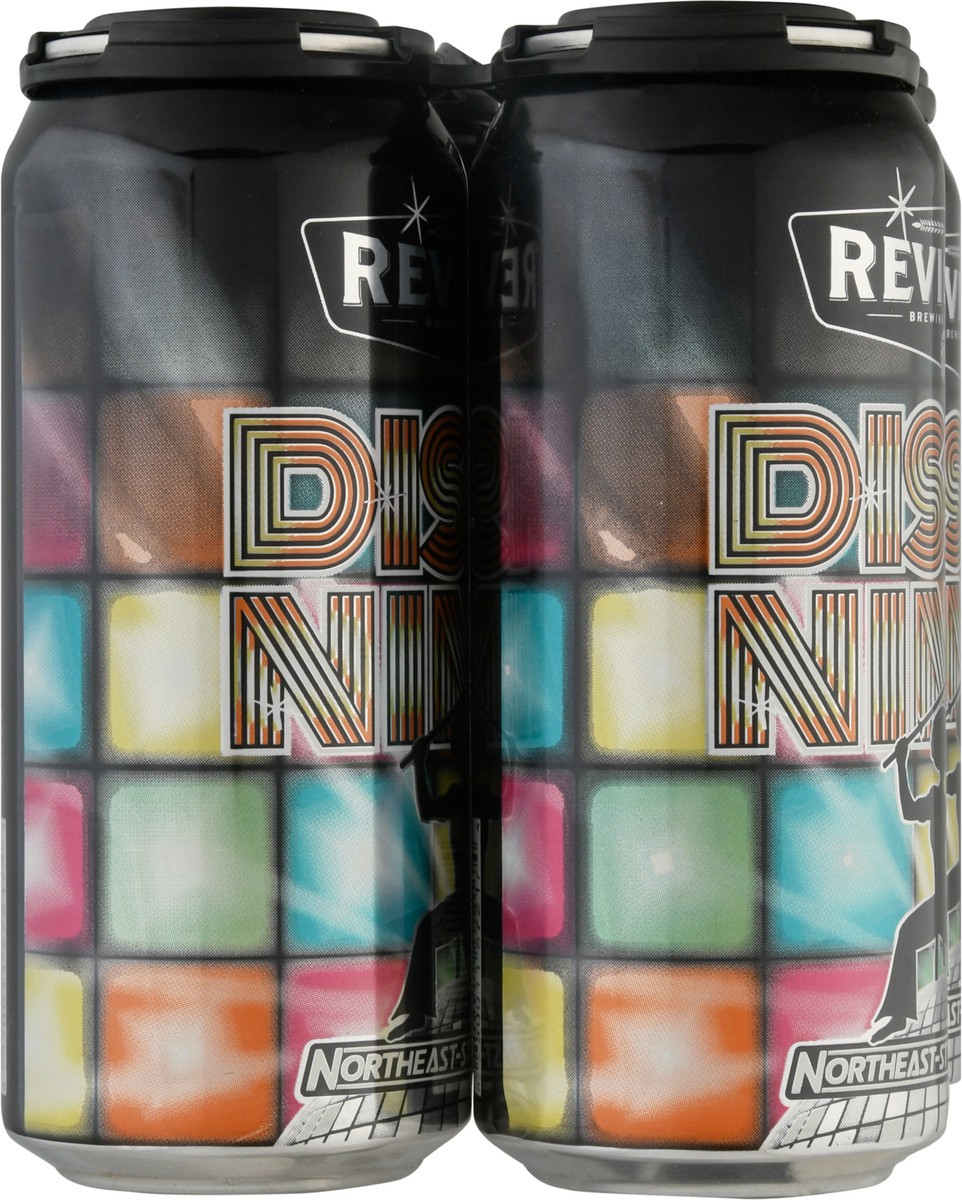 slide 7 of 9, Revision Disco Ninja Northeast-Style Hazy IPA 4-1 pt Cans, 4 ct