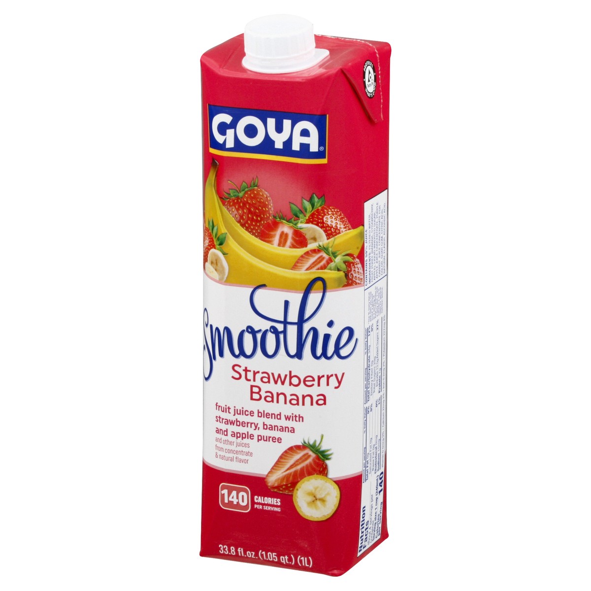 slide 4 of 16, Goya Strawberry Banana Smoothie- 33.8 oz, 33.8 oz