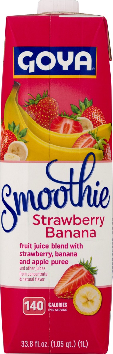 slide 7 of 16, Goya Strawberry Banana Smoothie- 33.8 oz, 33.8 oz