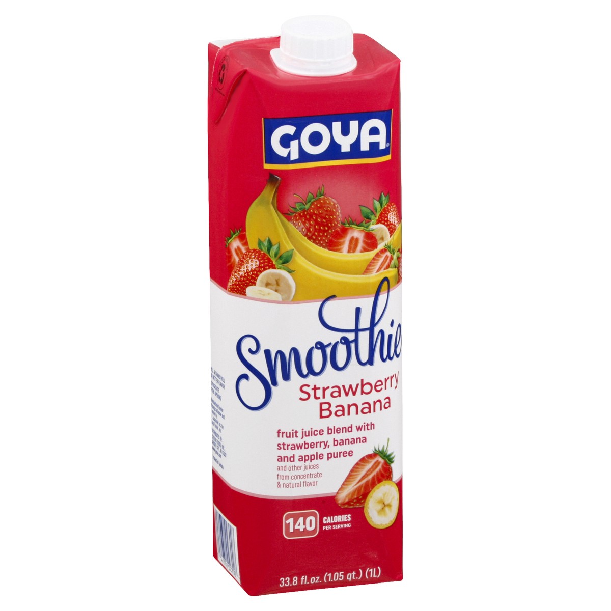 slide 9 of 16, Goya Strawberry Banana Smoothie- 33.8 oz, 33.8 oz