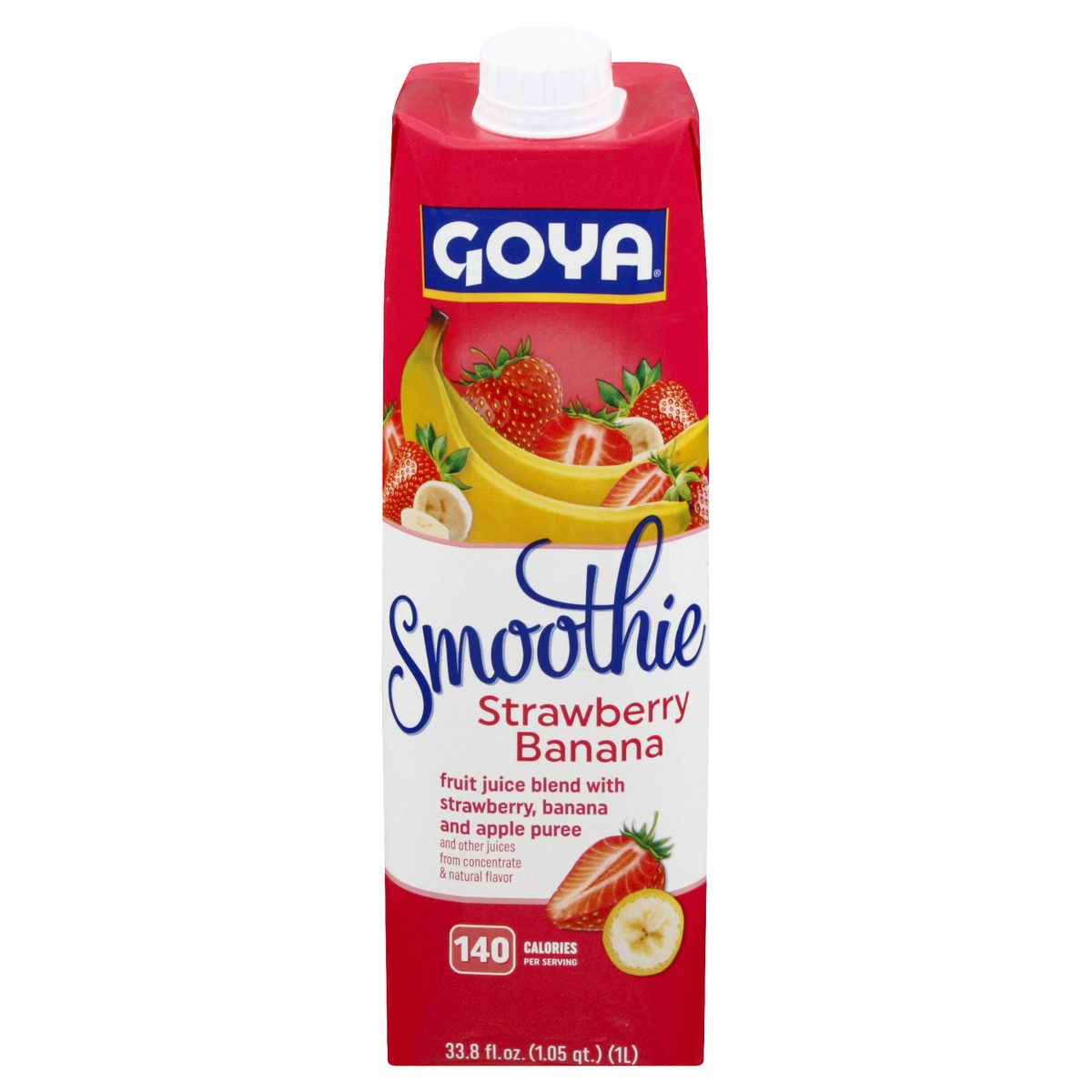 slide 14 of 16, Goya Strawberry Banana Smoothie- 33.8 oz, 33.8 oz