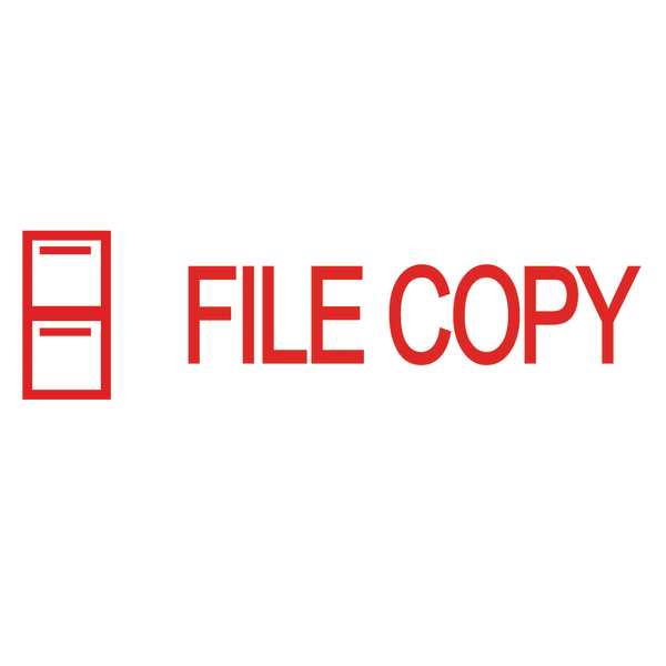 slide 4 of 7, ACCU-STAMP2 File Copy Stamp, Red, 1 ct