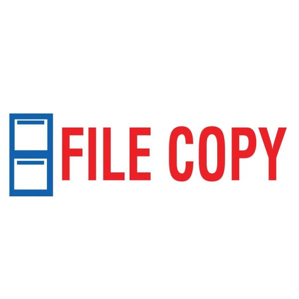 slide 2 of 7, ACCU-STAMP2 File Copy Stamp, Red, 1 ct