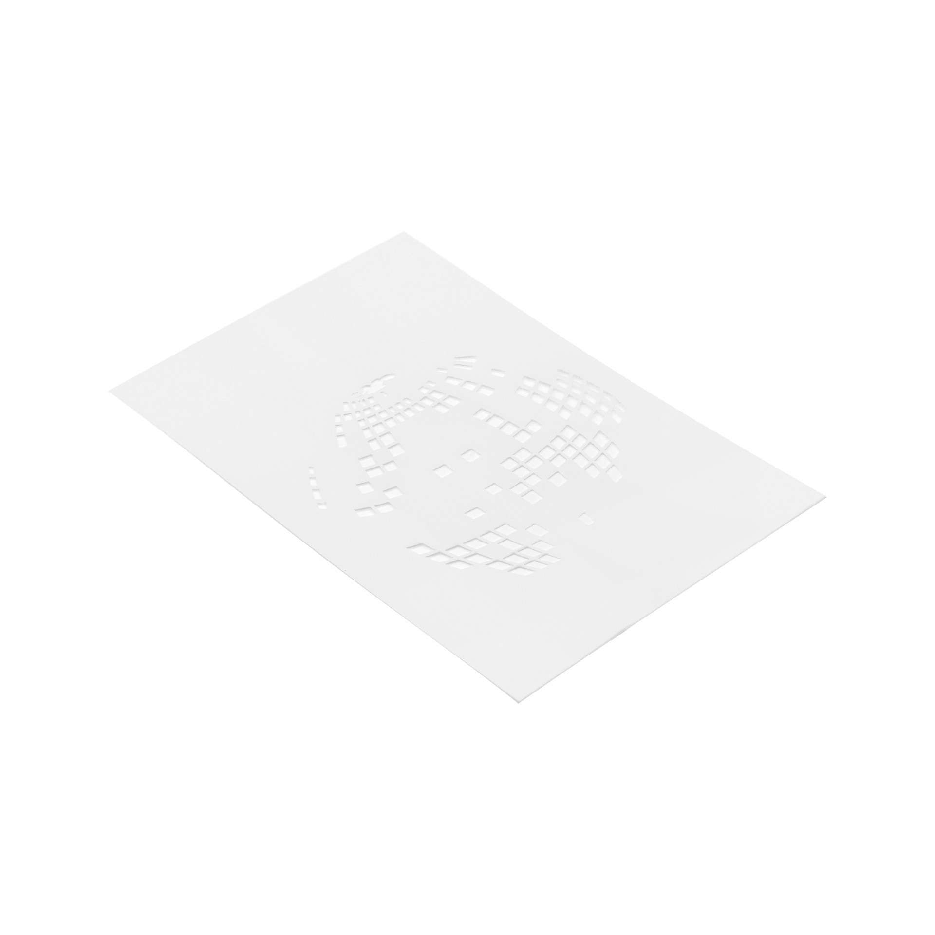 slide 4 of 4, 4" X 6" Disco Ball Print Layering Stencil Set By Recollections, 4 in x 6 in