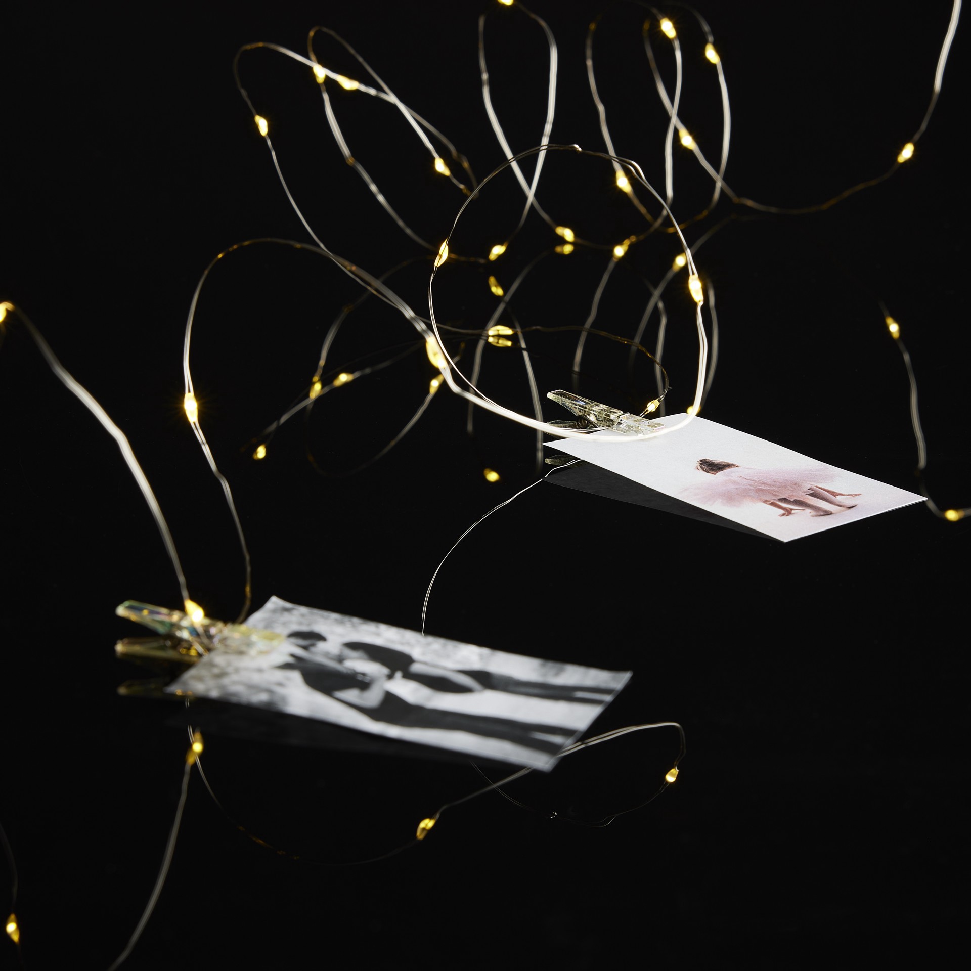 slide 2 of 5, 45ct. Warm White Led Iridescent Clip Lights By Ashland, 45 ct