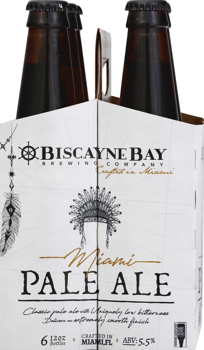 slide 6 of 6, Biscayne Bay Miami Pale, 12 oz
