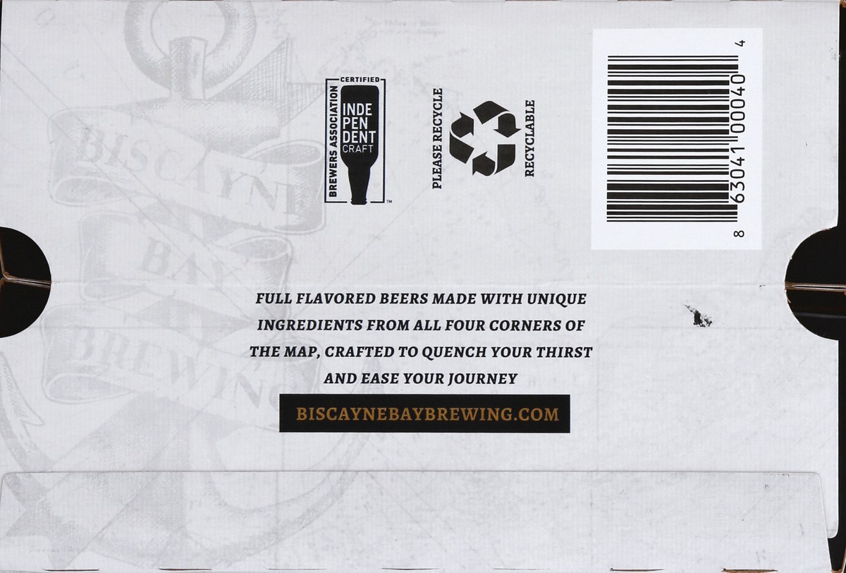 slide 3 of 6, Biscayne Bay Miami Pale, 12 oz