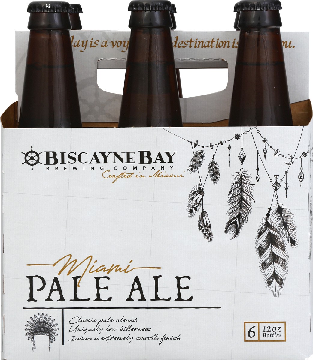 slide 5 of 6, Biscayne Bay Miami Pale, 12 oz