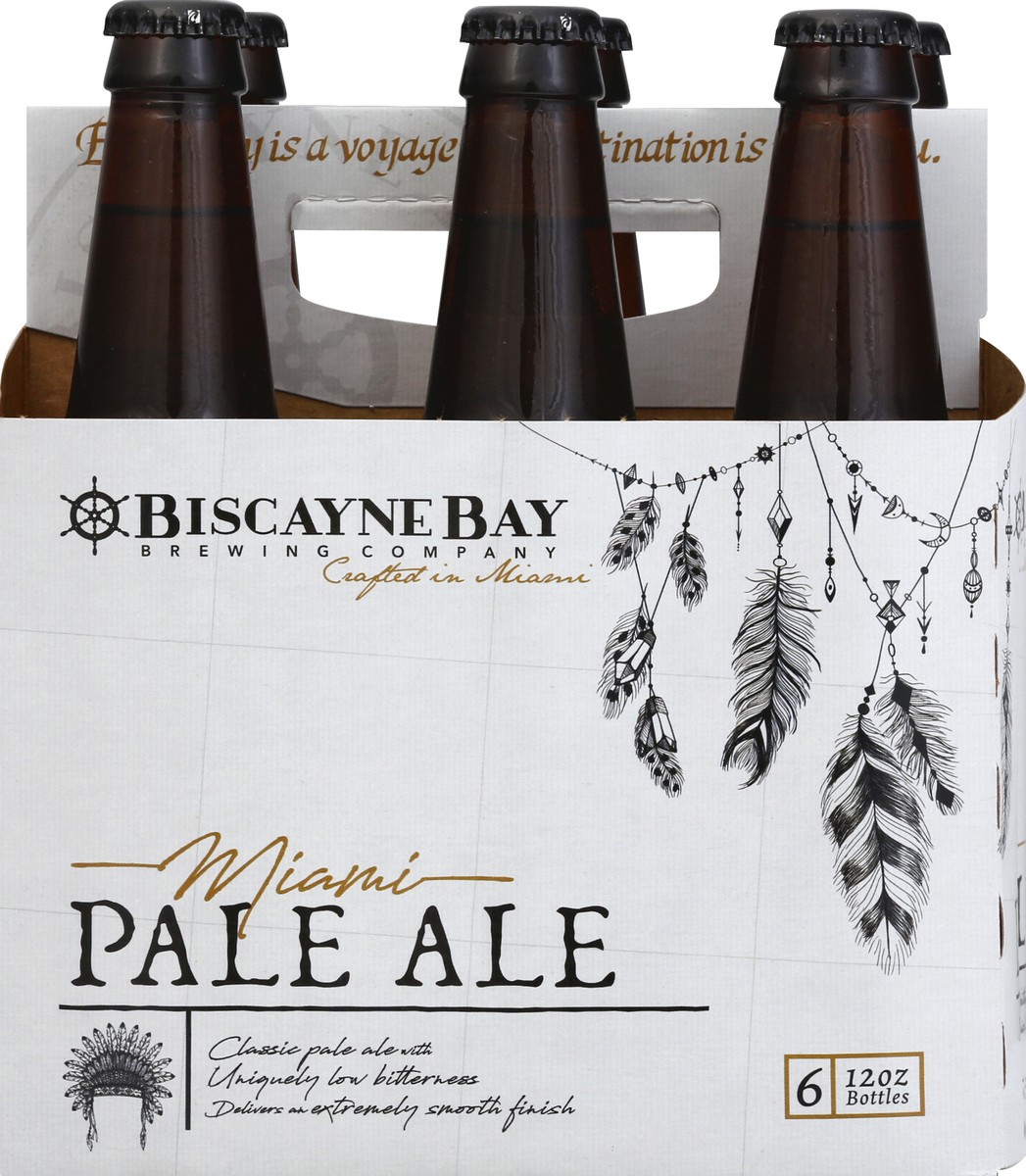 slide 4 of 6, Biscayne Bay Miami Pale, 12 oz