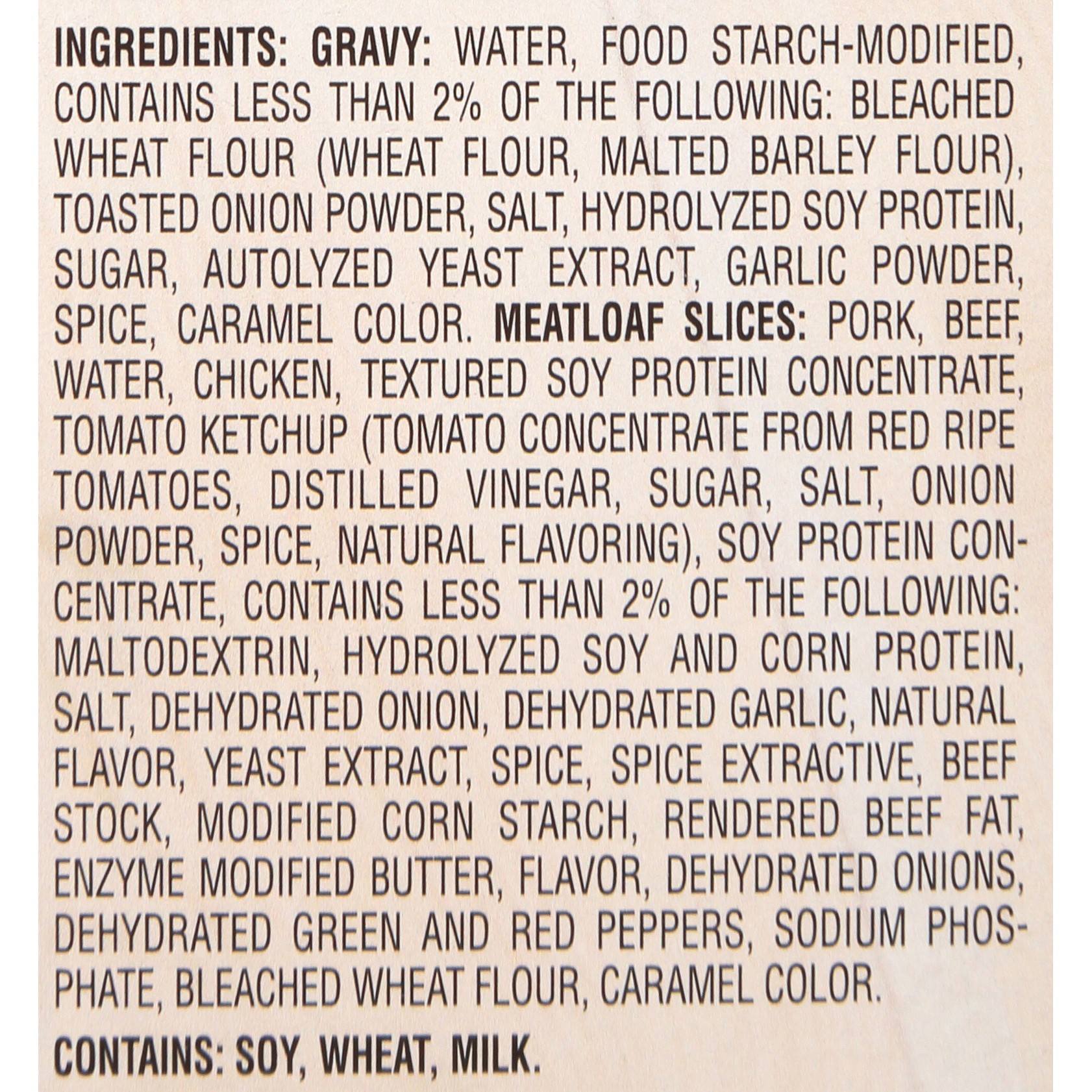 slide 3 of 8, On-Cor Selects Meatloaf Slices & Home Style Gravy, 24 oz