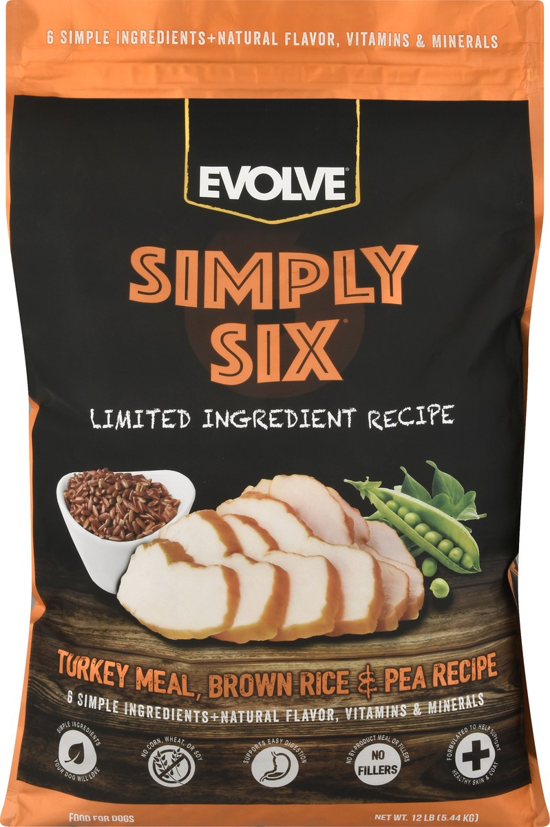 slide 4 of 11, Evolve Simplysix Turkey, 12 lb