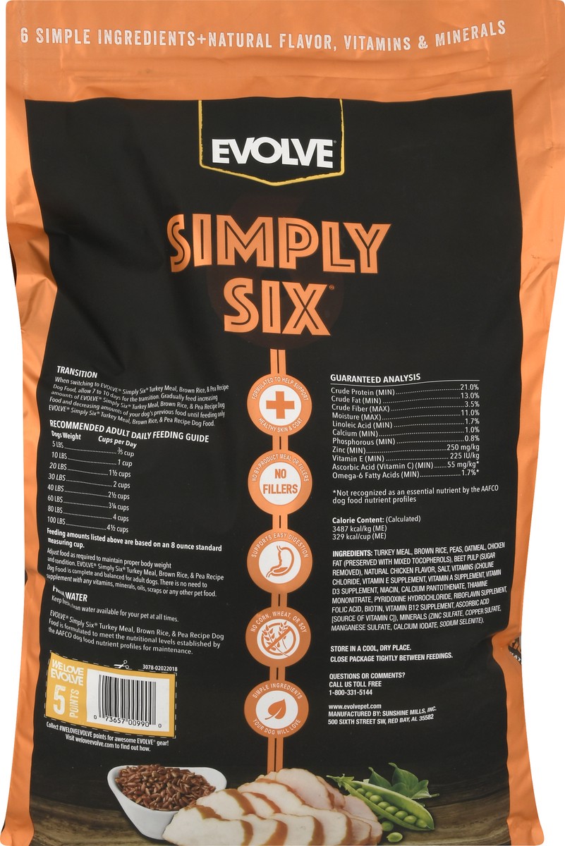 slide 3 of 11, Evolve Simplysix Turkey, 12 lb