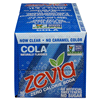 slide 9 of 17, Zevia Zero Calorie Cola Soda, 10 ct; 12 fl oz