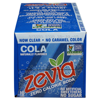 slide 3 of 17, Zevia Zero Calorie Cola Soda, 10 ct; 12 fl oz