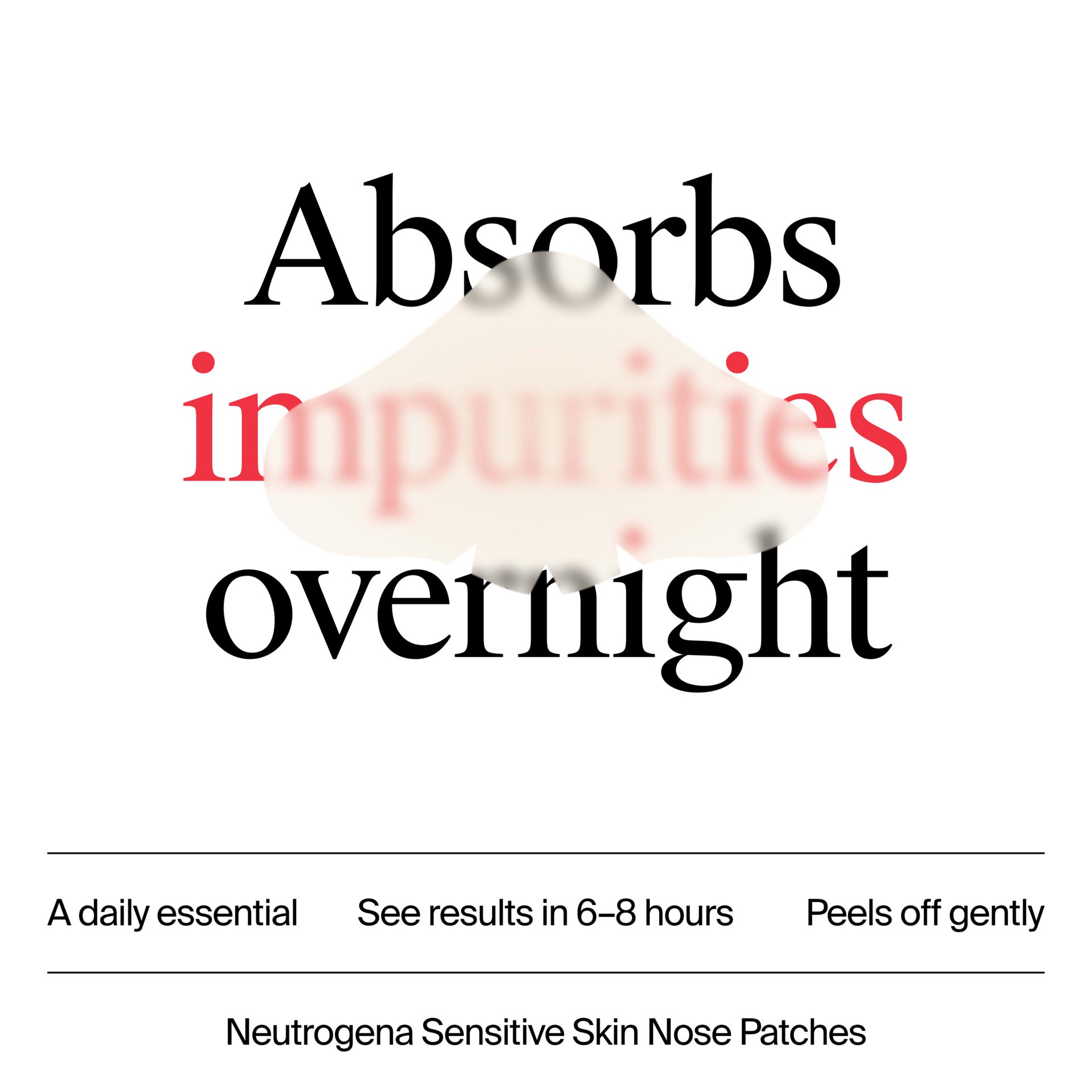 slide 2 of 9, Neutrogena Nose Patch, Sensitive Skin, 10 Count, 10 ct