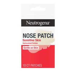 Neutrogena Hydrocolloid Nose Acne Patches for Sensitive Skin, 10 ct