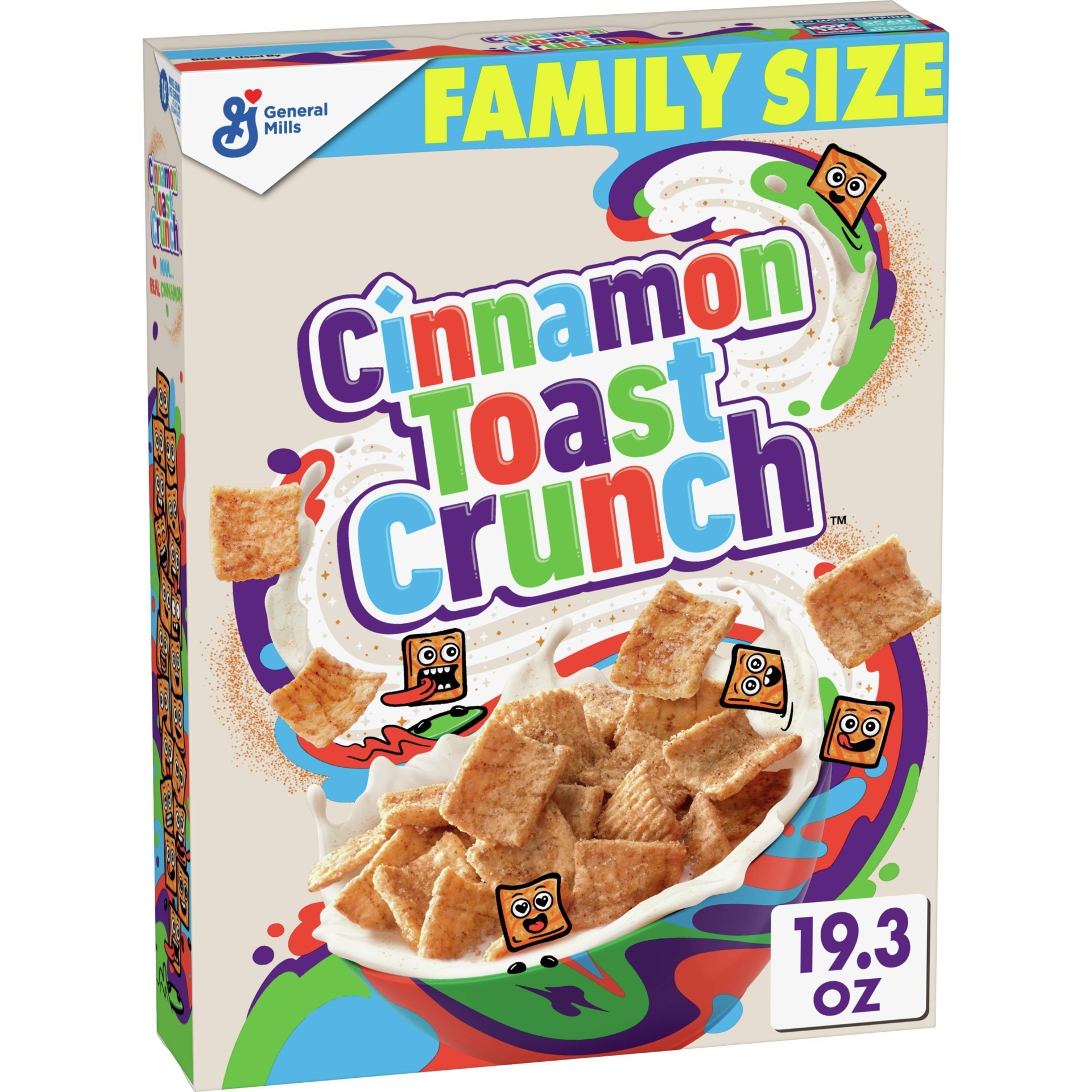 slide 1 of 4, Cinnamon Toast Crunch General Mills Cinnamn Toast Family, 19.3 oz