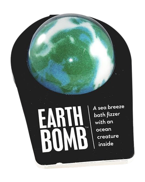 slide 1 of 1, Da Bomb Earth Bomb Sea Breeze Bath Fizz, 1 ct