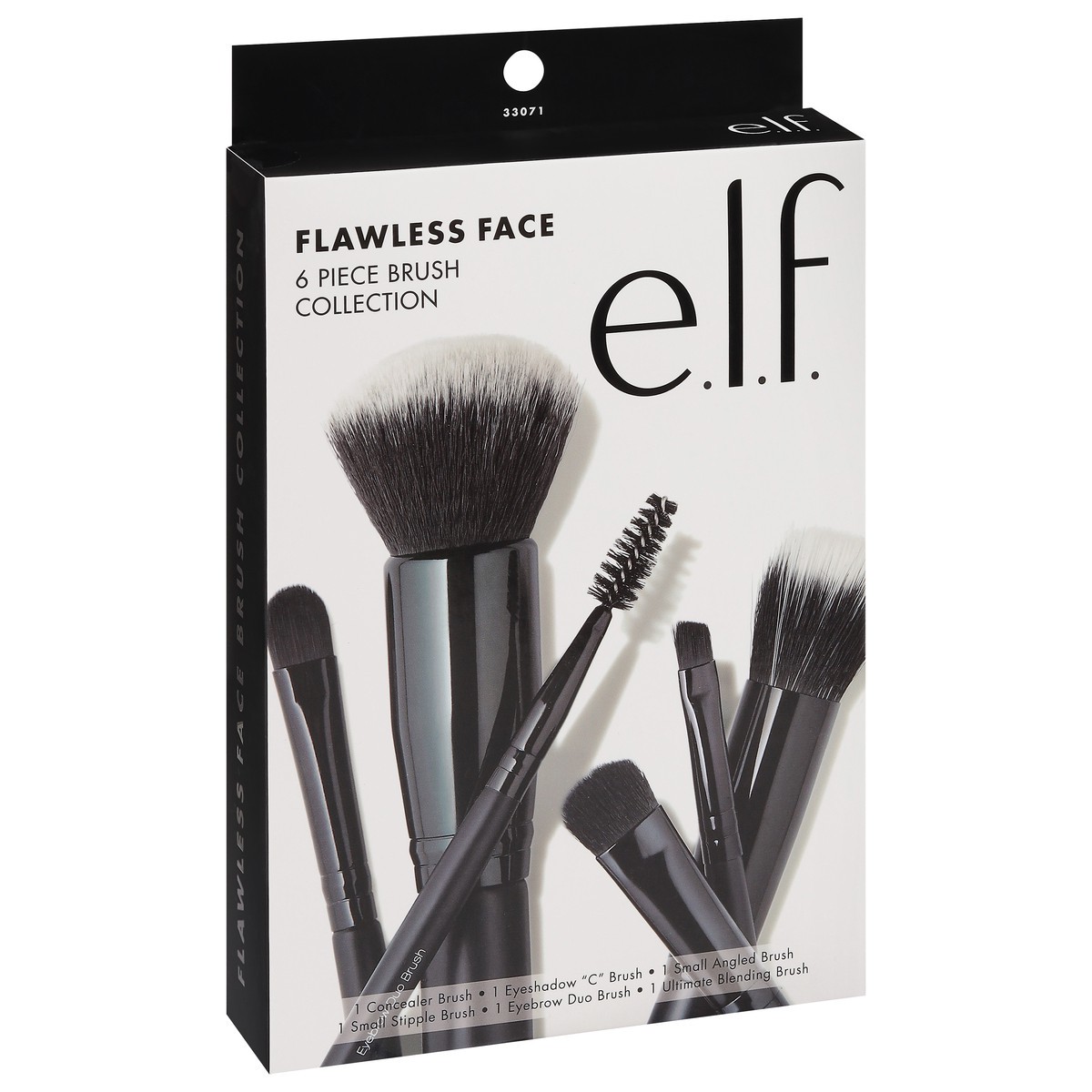 slide 9 of 9, e.l.f. Flawless Face 6 Piece Brush Collection, 6 ct