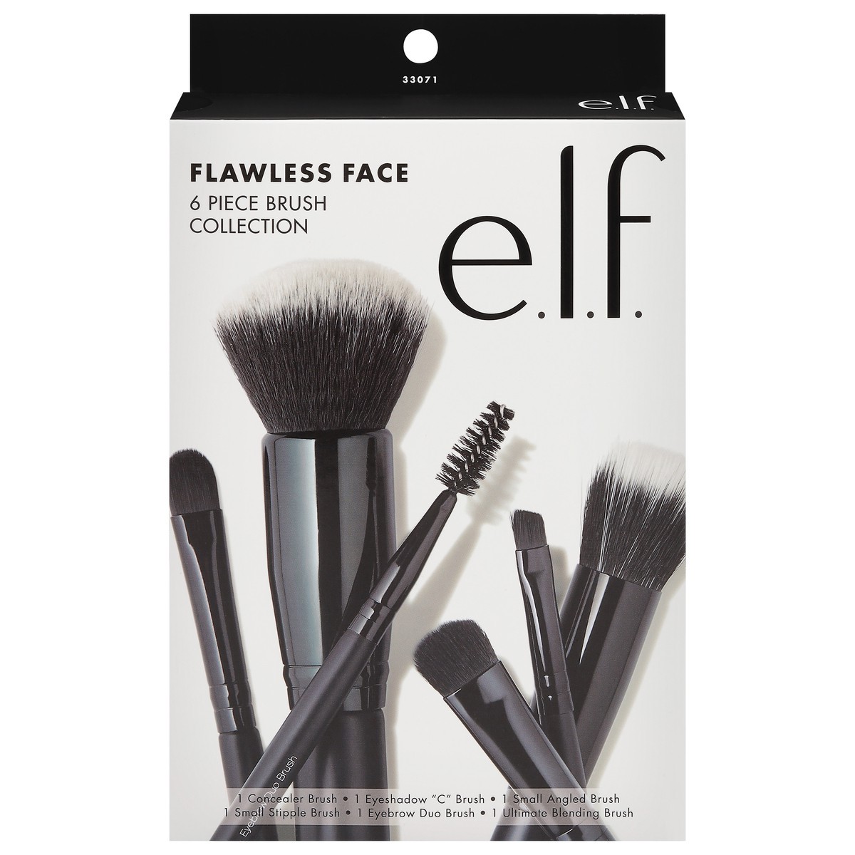 slide 1 of 9, e.l.f. Flawless Face 6 Piece Brush Collection, 6 ct