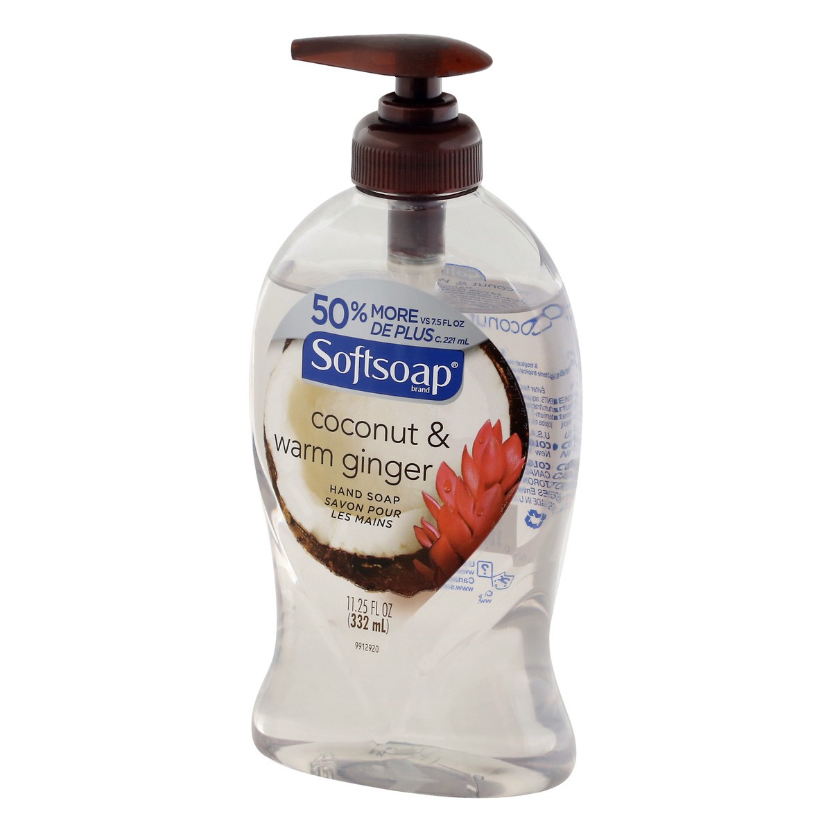 slide 9 of 12, Softsoap Coconut & Warm Ginger Hand Soap 11.25 oz, 11.25 fl oz